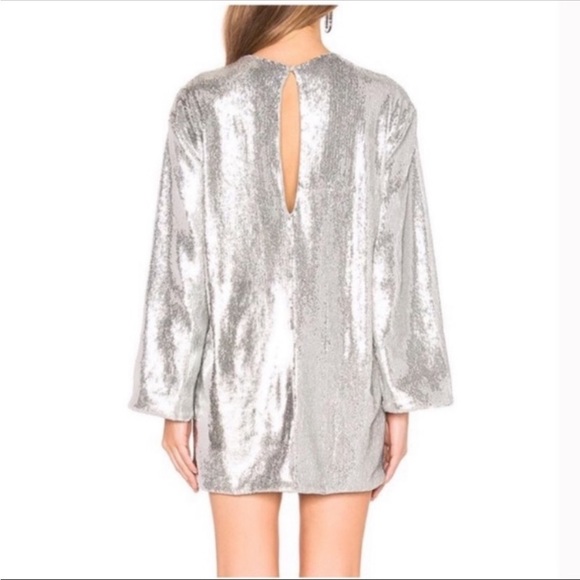 NWT Lovers and Friends Revolve Leslie Sequin Mini Dress Size Large - Picture 2 of 8